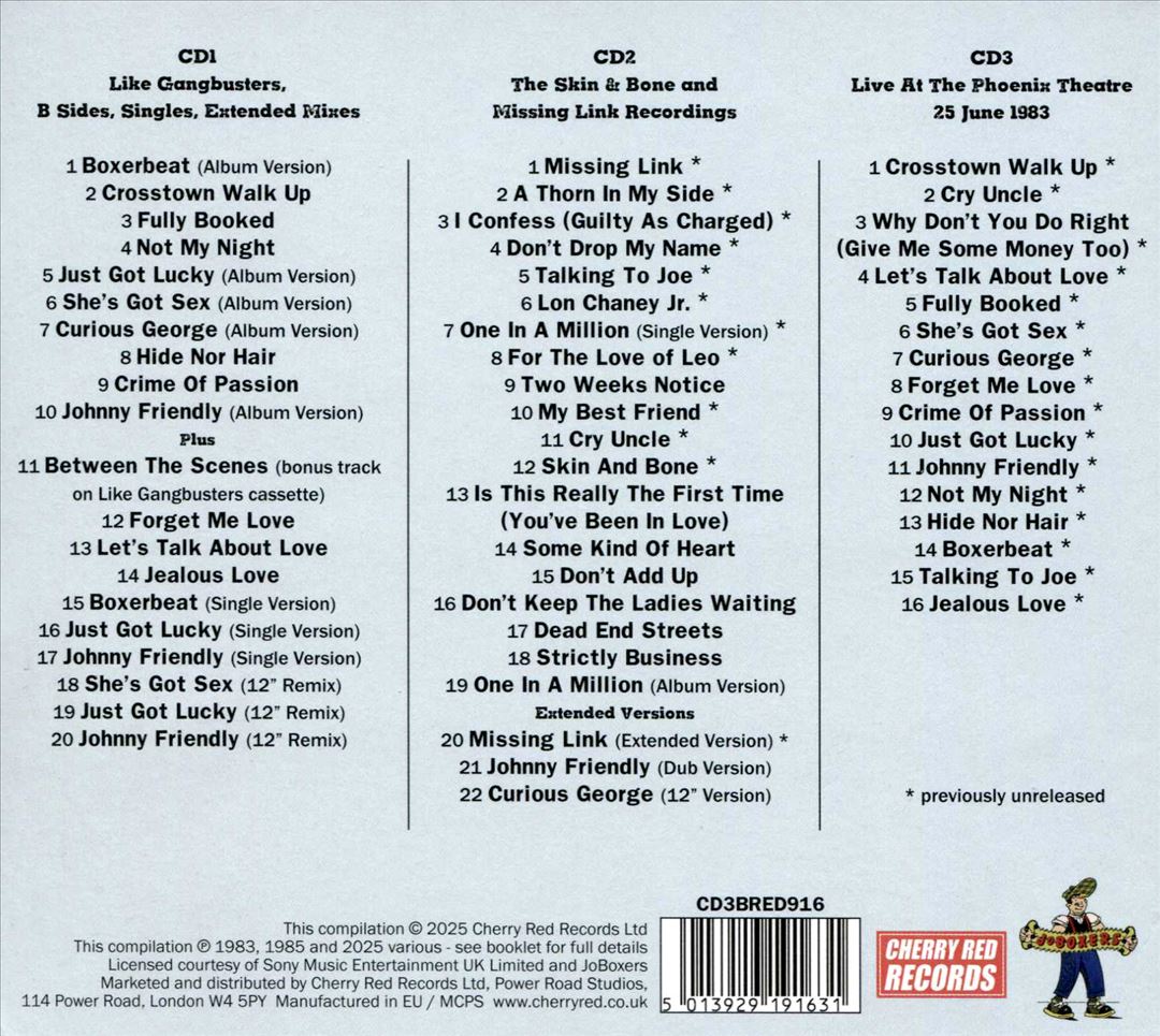 I Just Got Lucky: The Complete Works 1983-1986 cover art