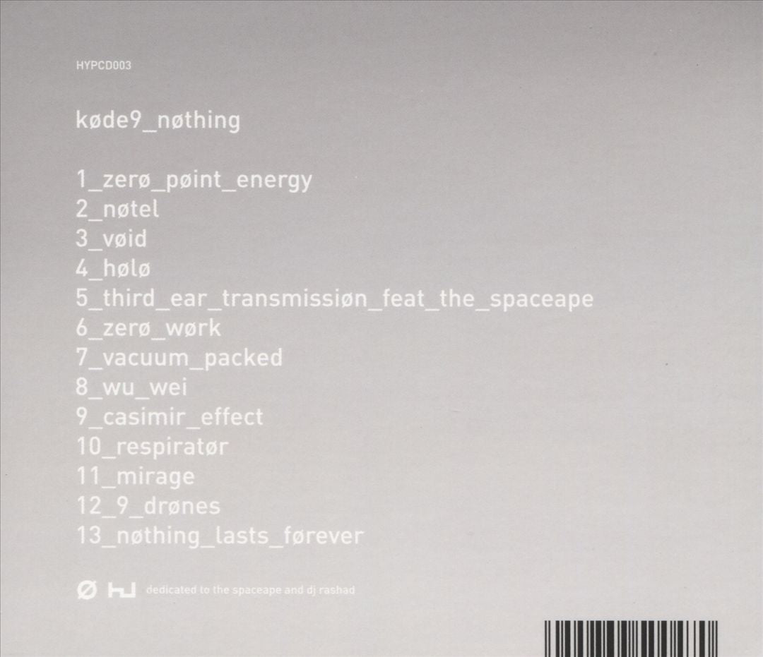 Nothing cover art