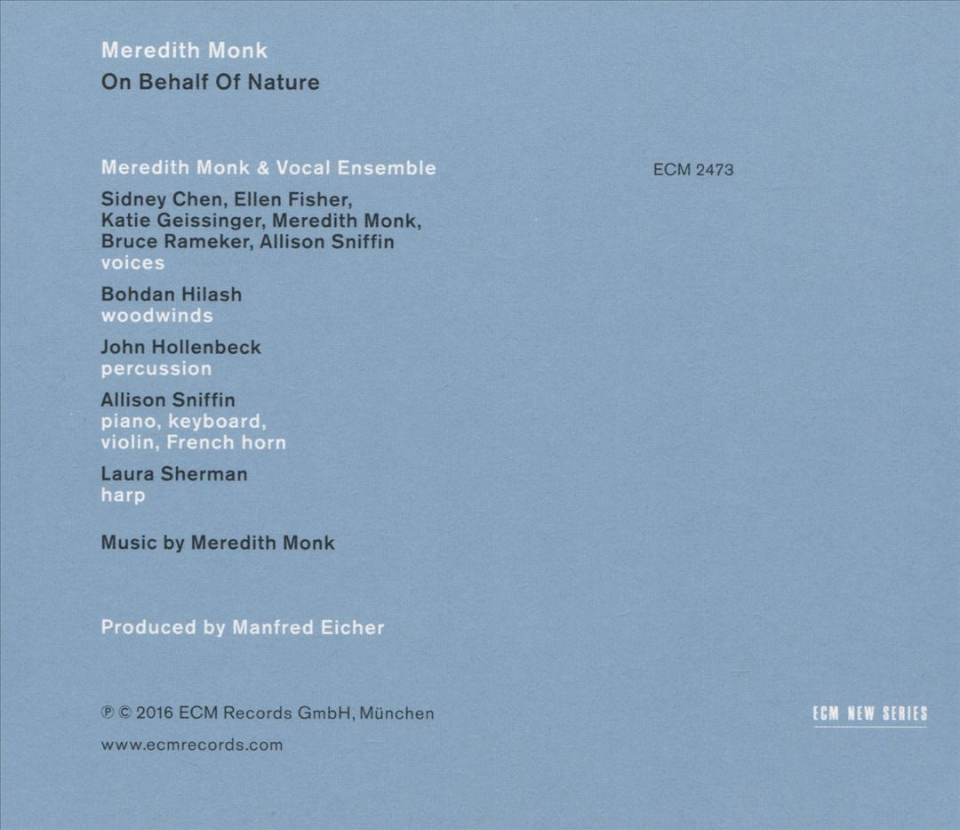 On Behalf of Nature cover art