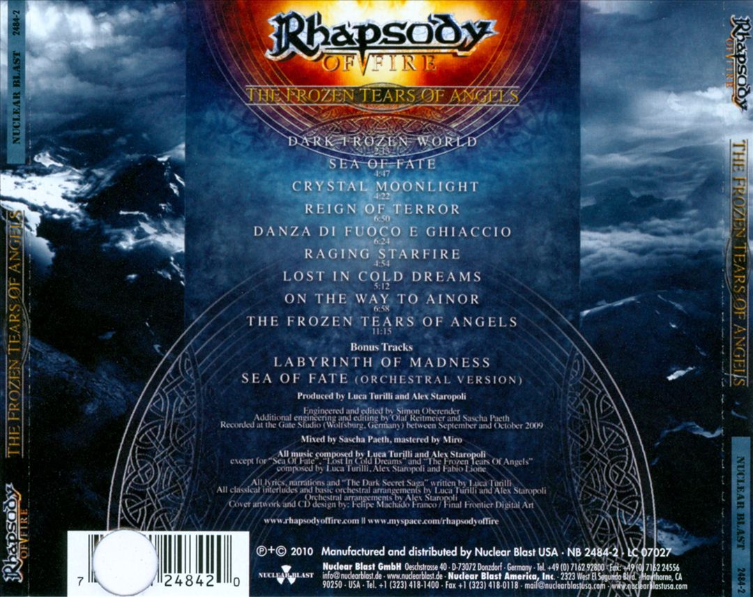 Frozen Tears of Angels cover art