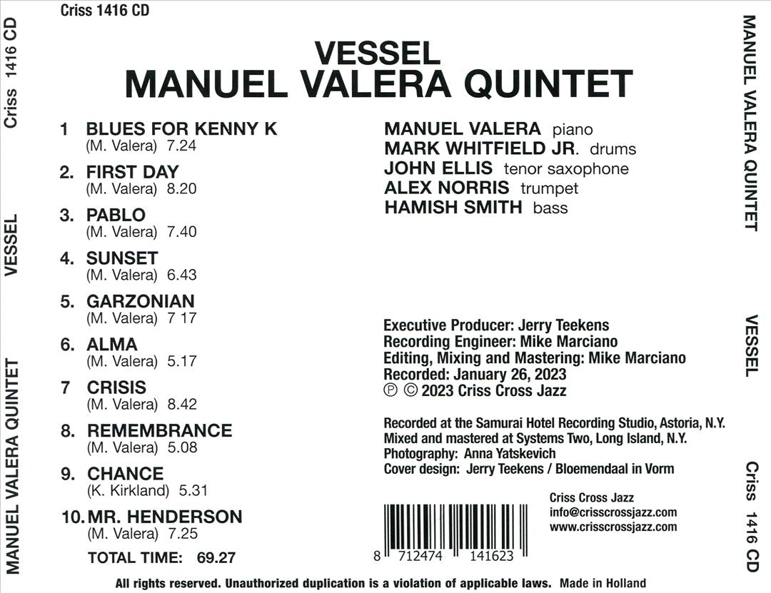 Vessel cover art