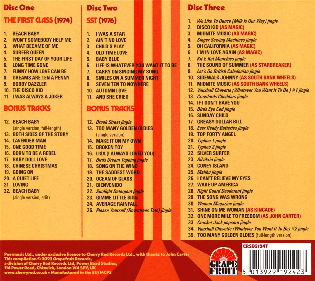 Beach Baby: The Complete Recordings cover art