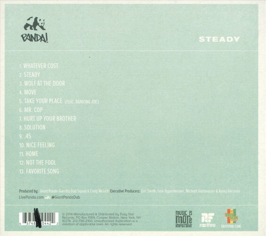 Steady cover art