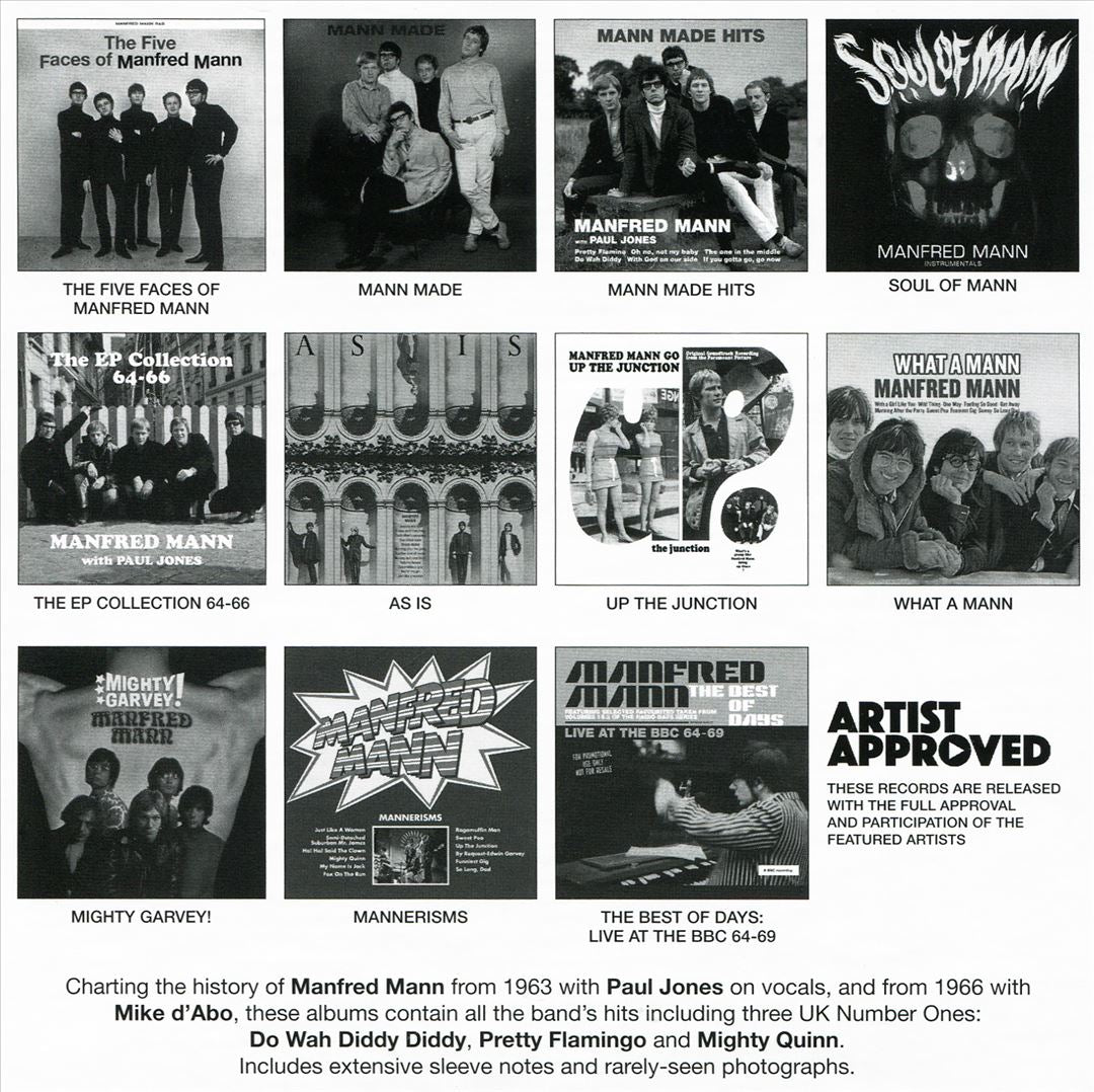 Manfred Mann: The Sixties cover art