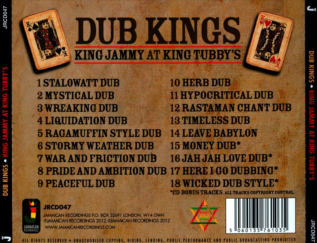 Dub Kings: King Jammy at King Tubby's cover art