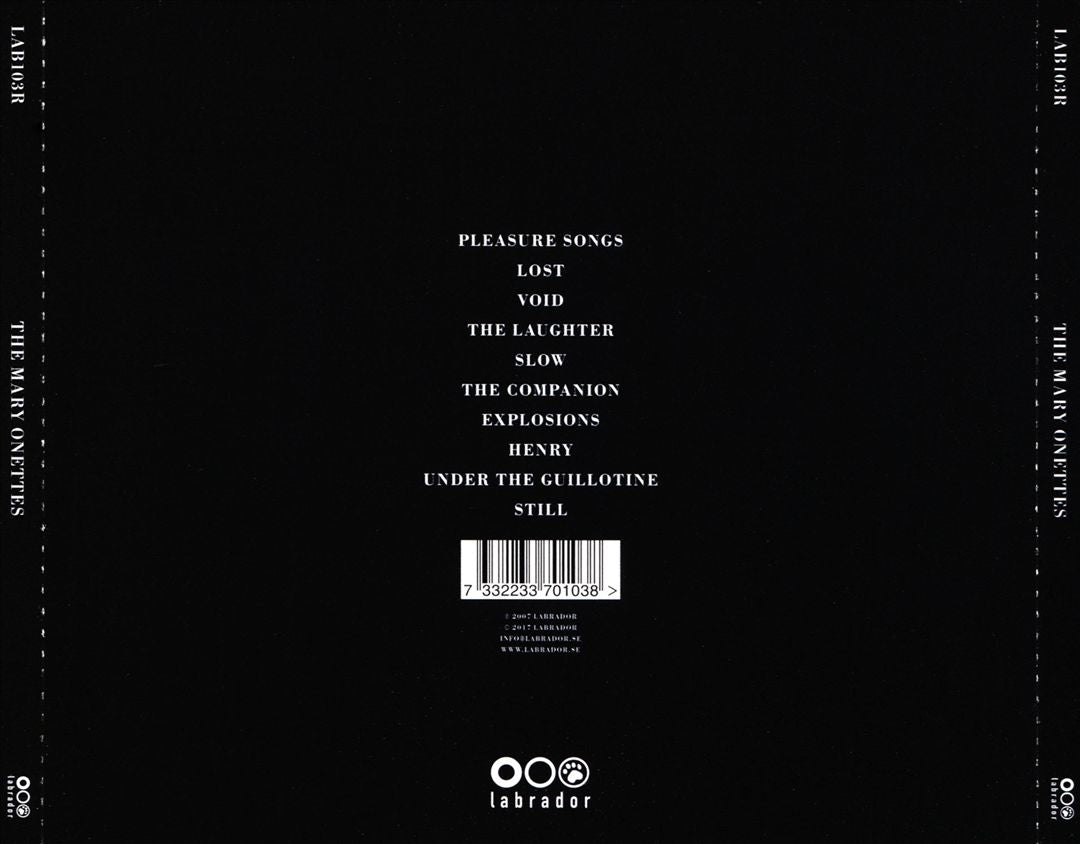 Mary Onettes cover art