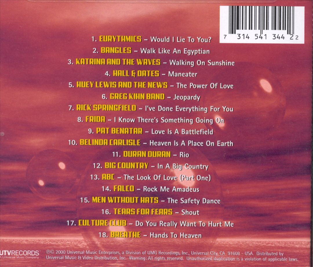 More Pure 80's cover art