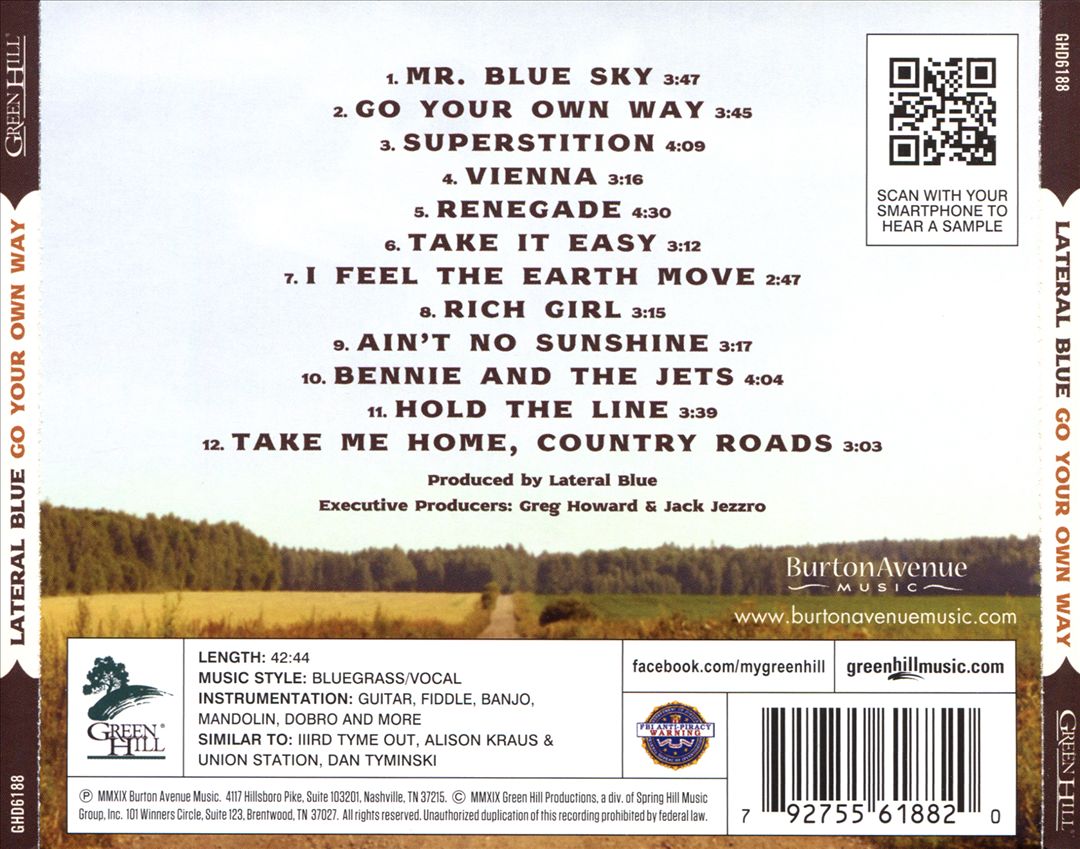 Go Your Own Way: A Bluegrass Tribute to the 70s cover art