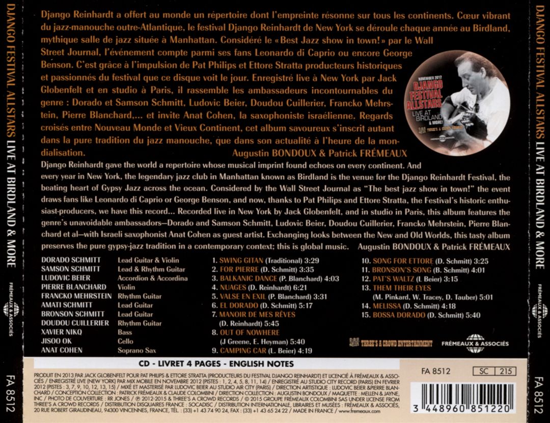 Live at Birdland & More cover art