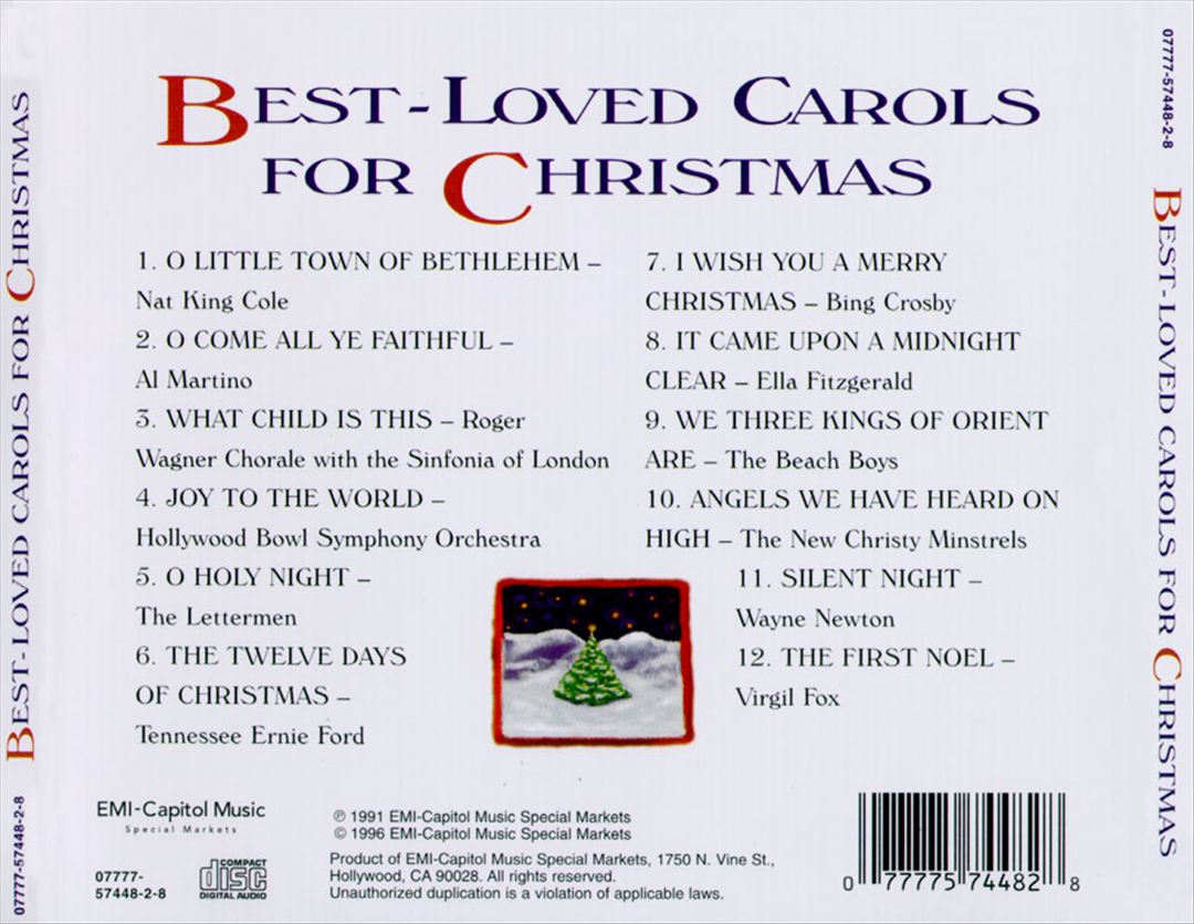 Best Loved Carols for Christmas cover art