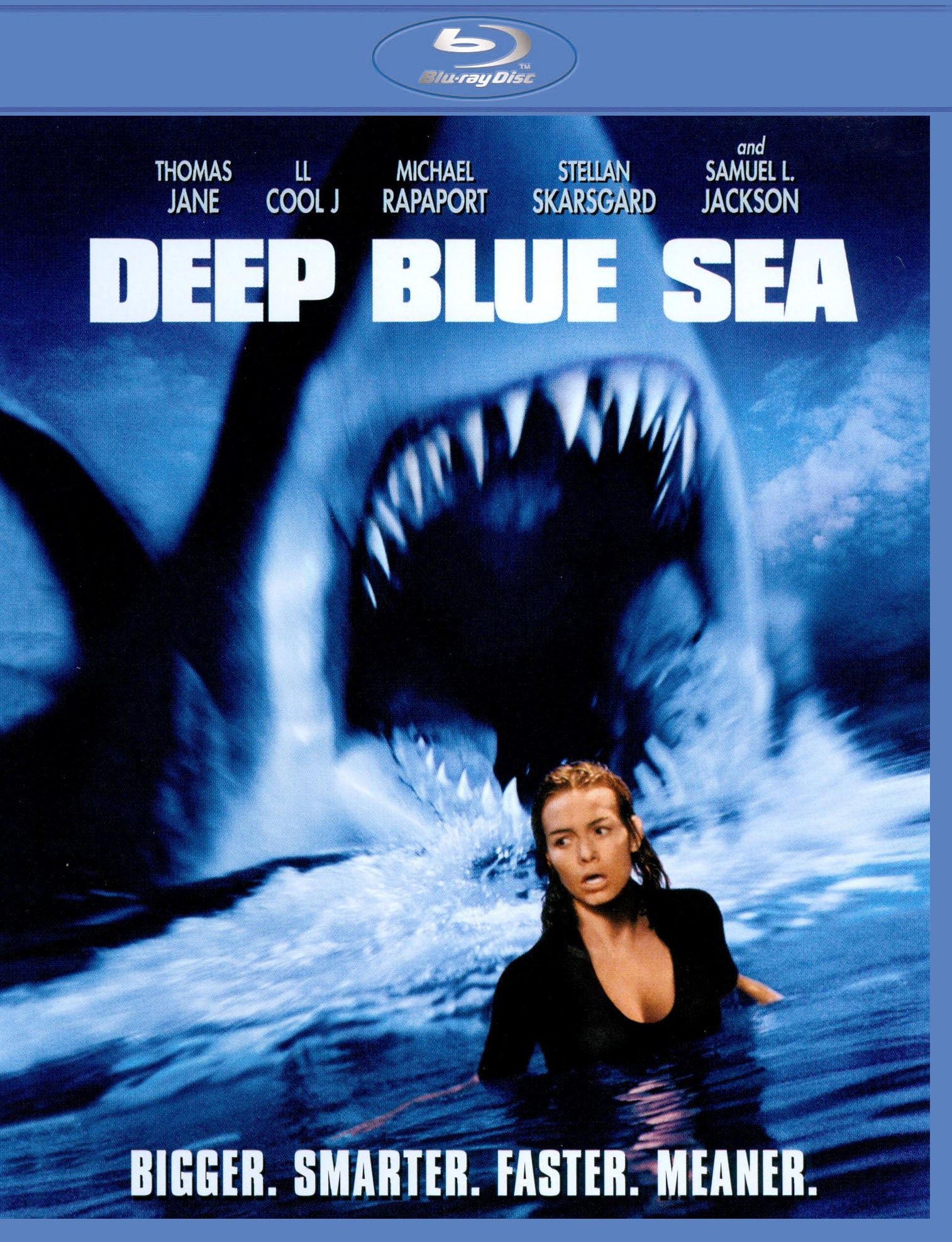 Deep Blue Sea [Blu-ray] cover art