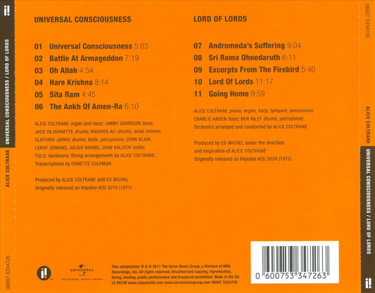Universal Consciousness/Lord of Lords cover art