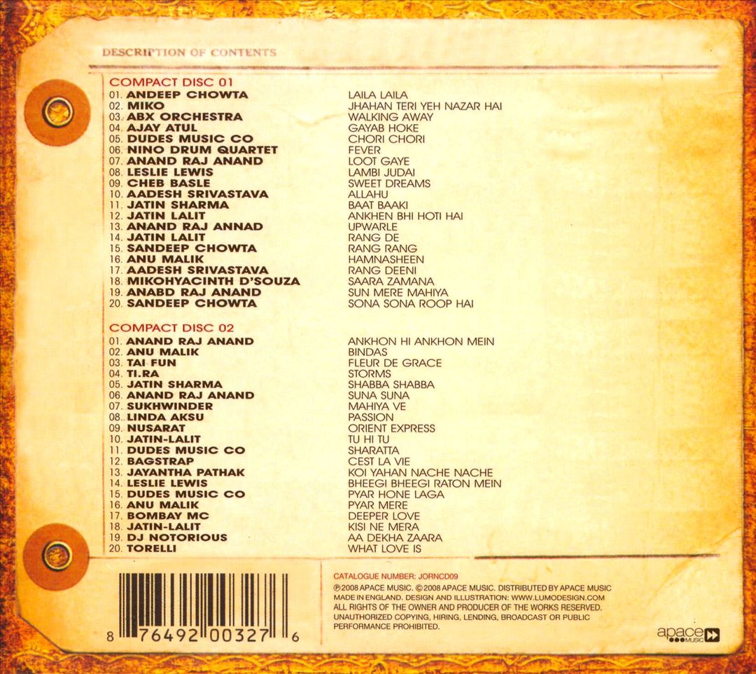 Bollywood [Apace] cover art