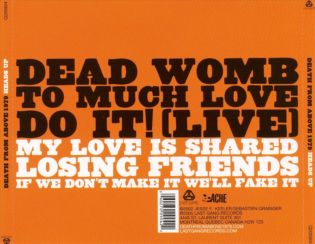 Heads Up cover art