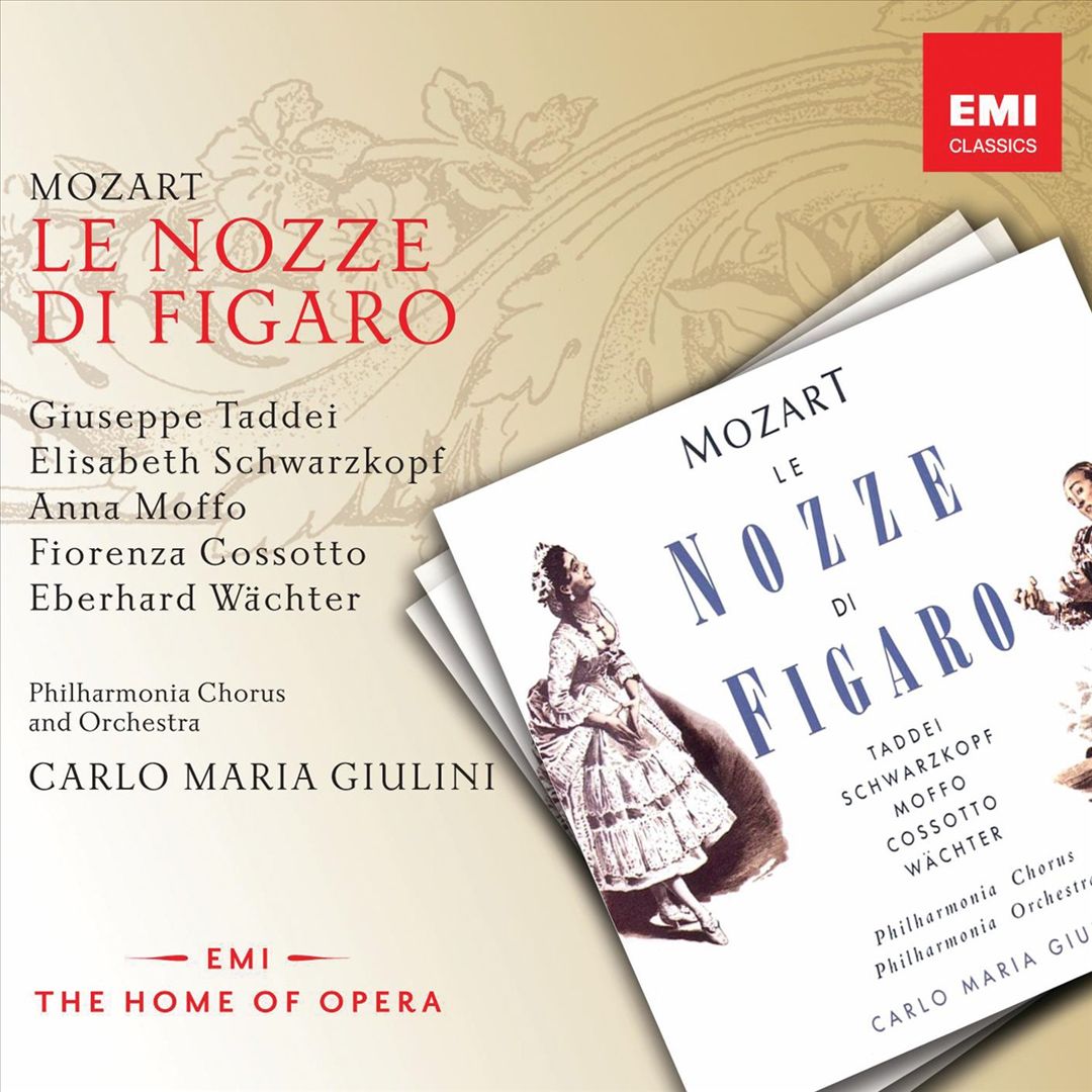 Mozart: Le Nozze di Figaro cover art
