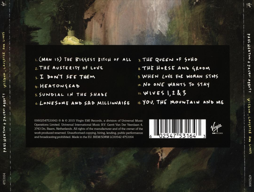 Wisdom, Laughter and Lines cover art