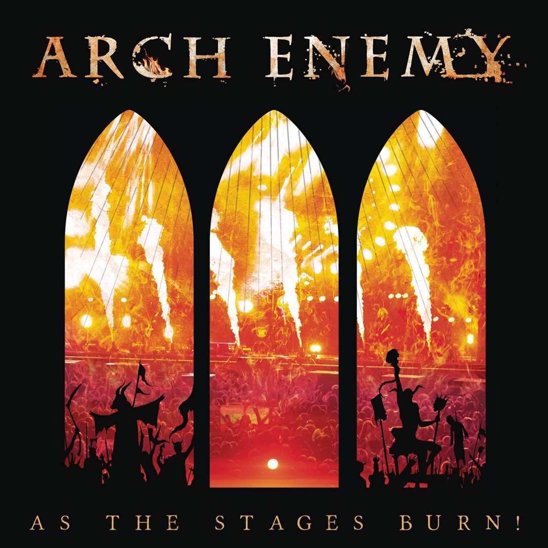 As the Stages Burn! cover art