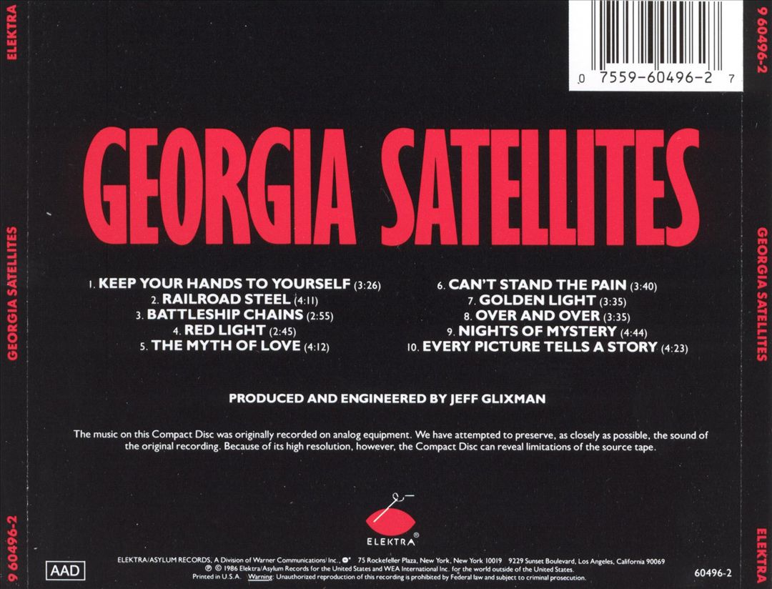 Georgia Satellites cover art