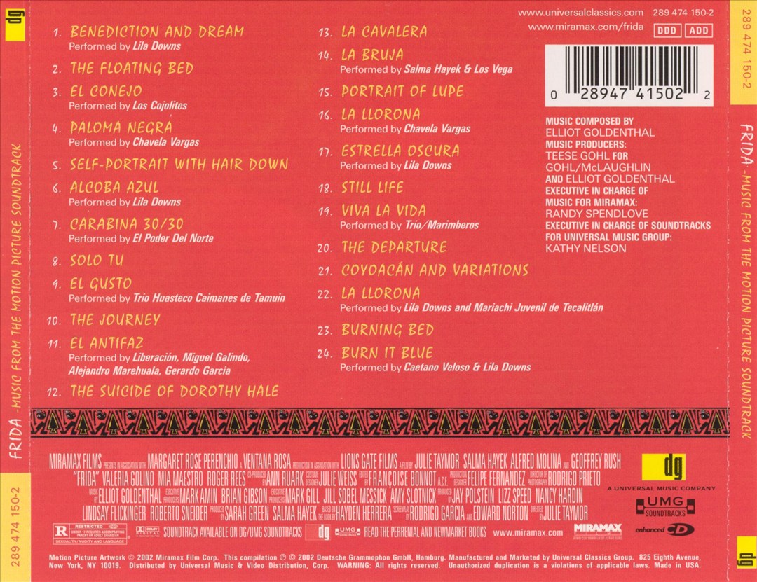 Frida [Music from the Motion Picture] cover art