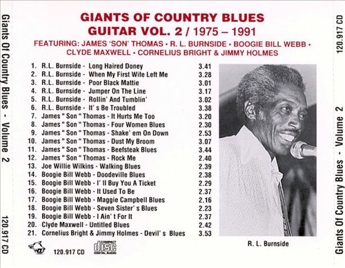 Giants of Country Blues Guitar, Vol. 2 cover art