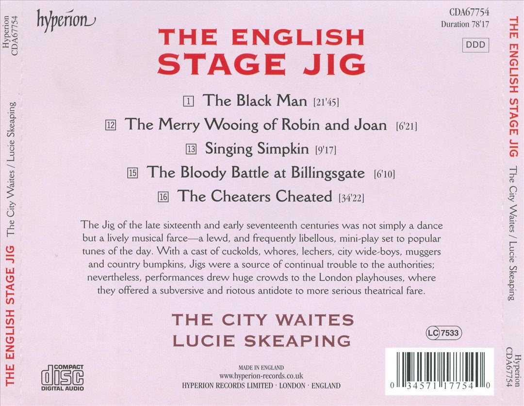 English Stage Jig cover art