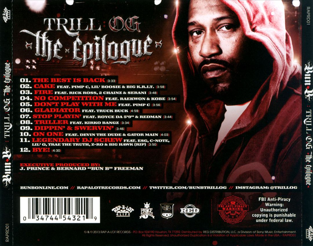 Trill O.G.: The Epilogue cover art