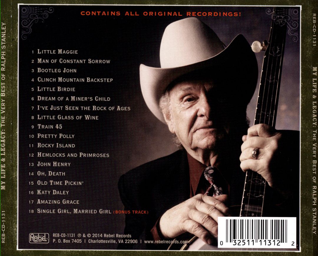 My Life & Legacy: The Very Best of Ralph Stanley cover art