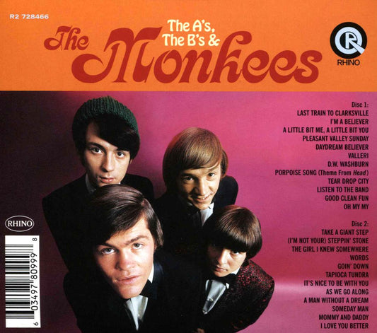A's, the B's & the Monkees [2 CD] cover art
