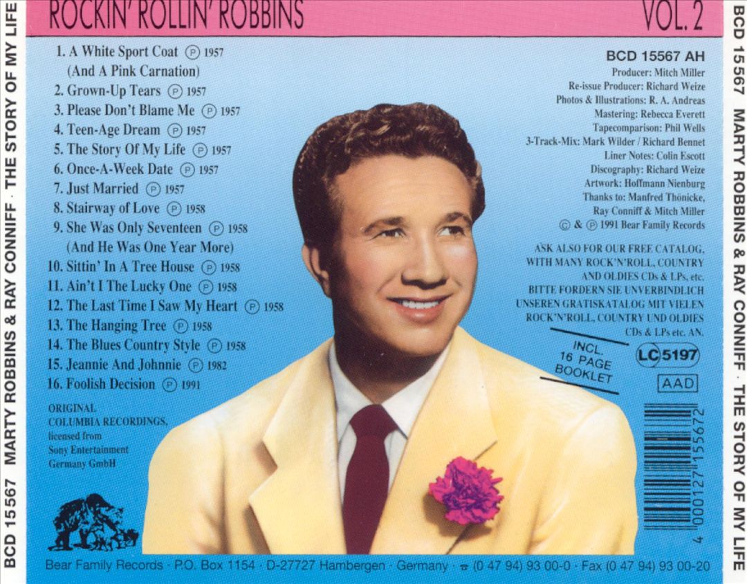 Story of My Life: The Marty Robbins/Ray Conniff Recordings cover art