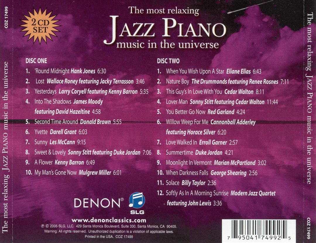 Most Relaxing Jazz Piano in the Universe cover art