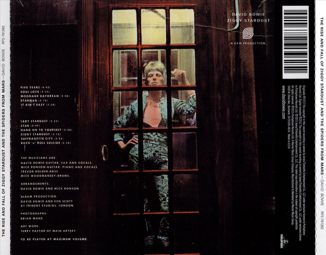 The Rise & Fall of Ziggy Stardust & The Spider from Mars [Remastered] cover art