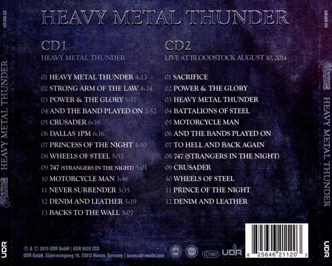 Heavy Metal Thunder [2015] cover art