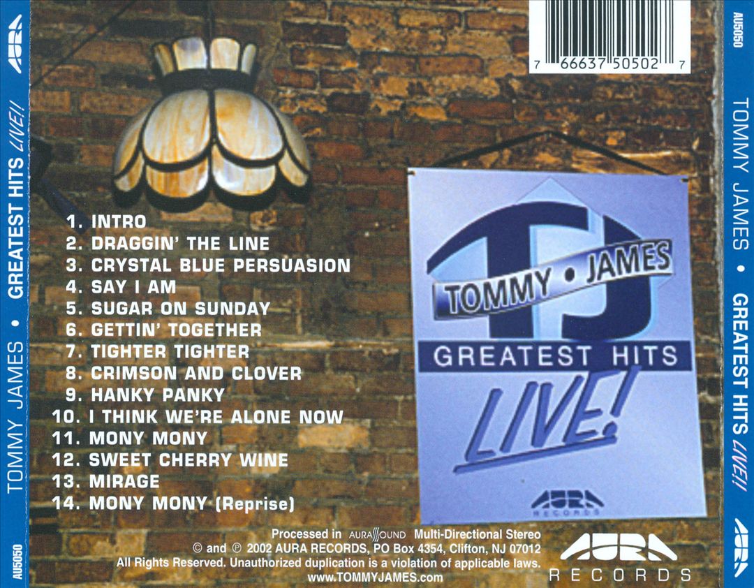 Greatest Hits Live [Aura] cover art