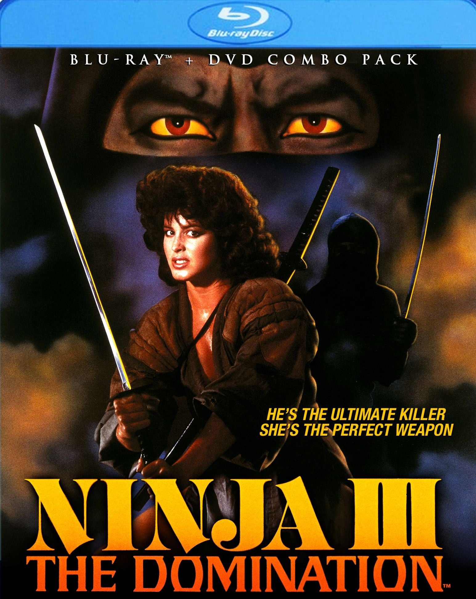 Ninja III: The Domination [2 Discs] [DVD/Blu-ray] cover art