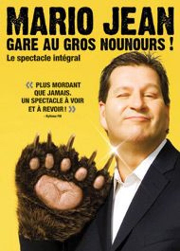 Mario Jean: Gare au gros nounours cover art