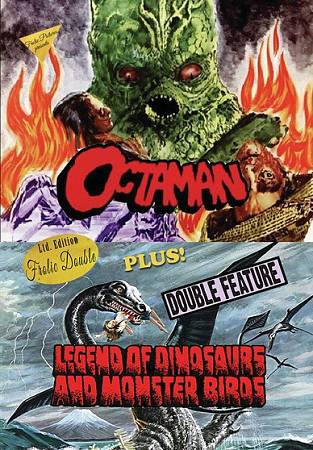 Octaman/Legend of Dinosaurs and Monster Birds cover art