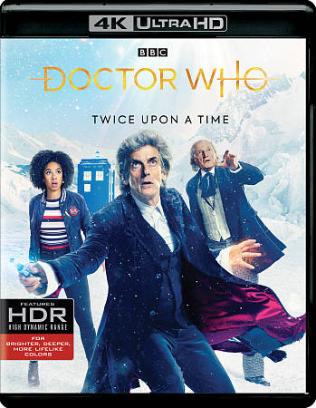 Doctor Who: Twice Upon a Time [4K Ultra HD Blu-ray/Blu-ray] cover art