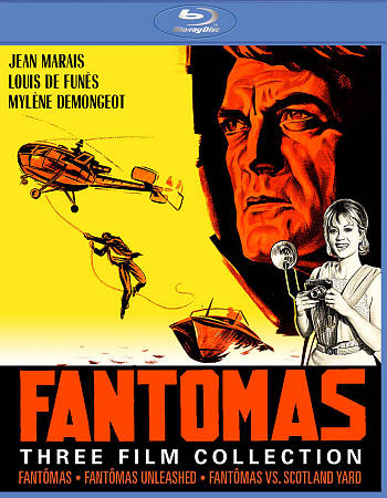 Fantomas: Three Film Collection cover art