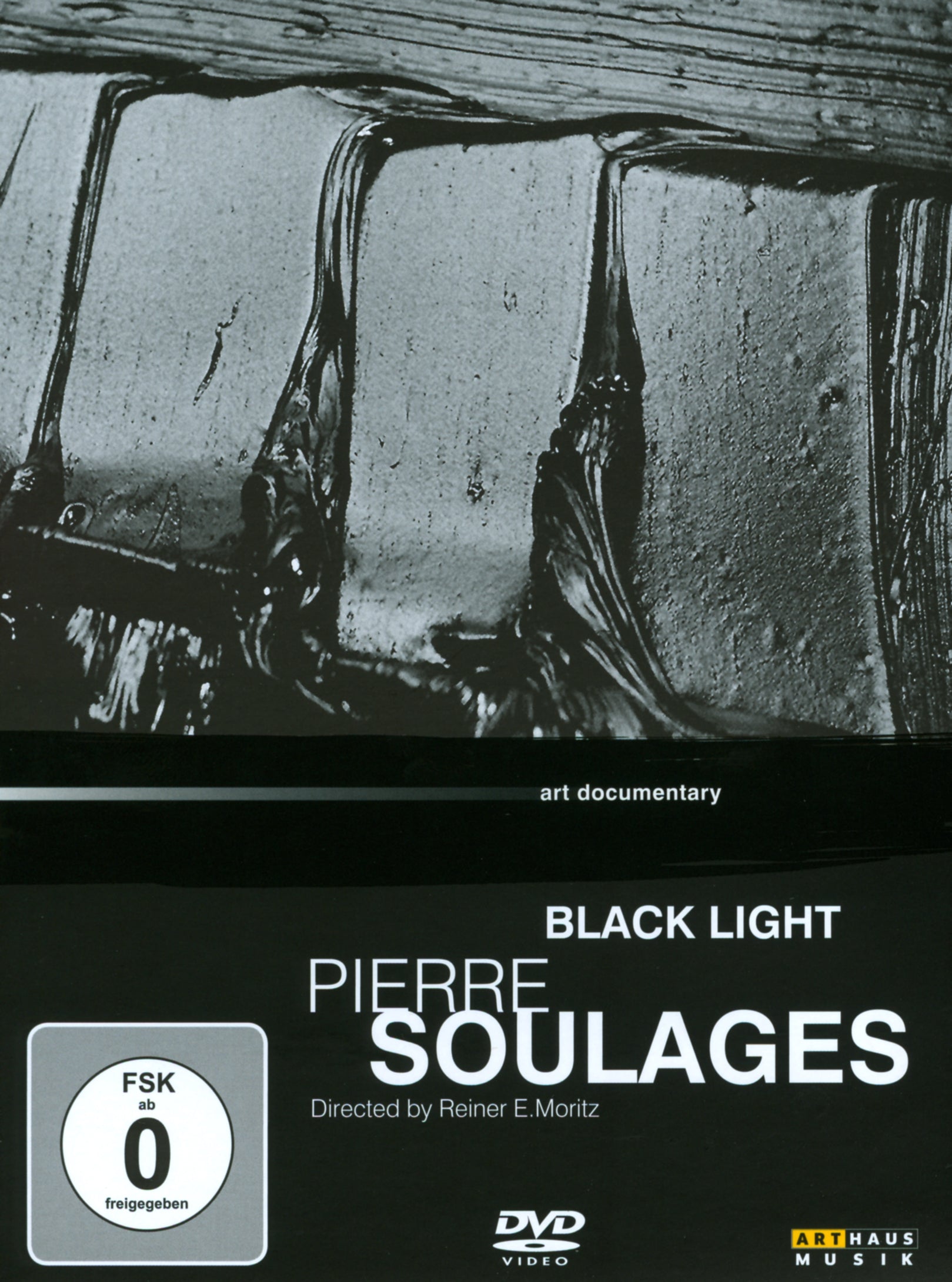PIERRE SOULAGES - BLACK LIGHTS-REINER E. MORITZ cover art