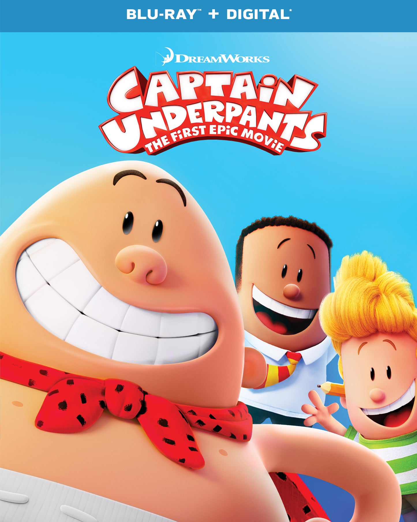 Captain Underpants: The First Epic Movie [Blu-ray] cover art