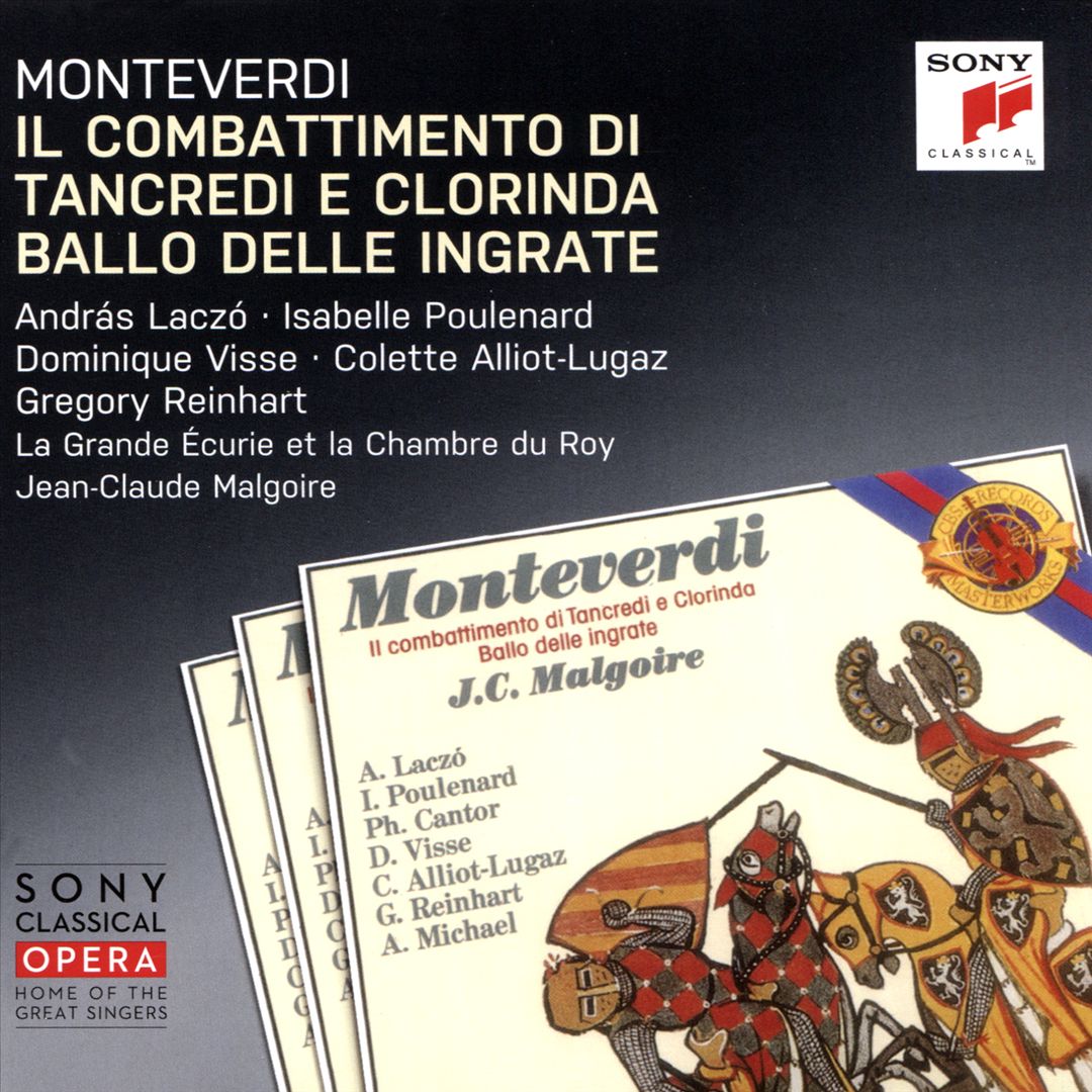 Monteverdi: Il Combattimento di Tancredi e Clorinda; Ballo delle Ingrate cover art