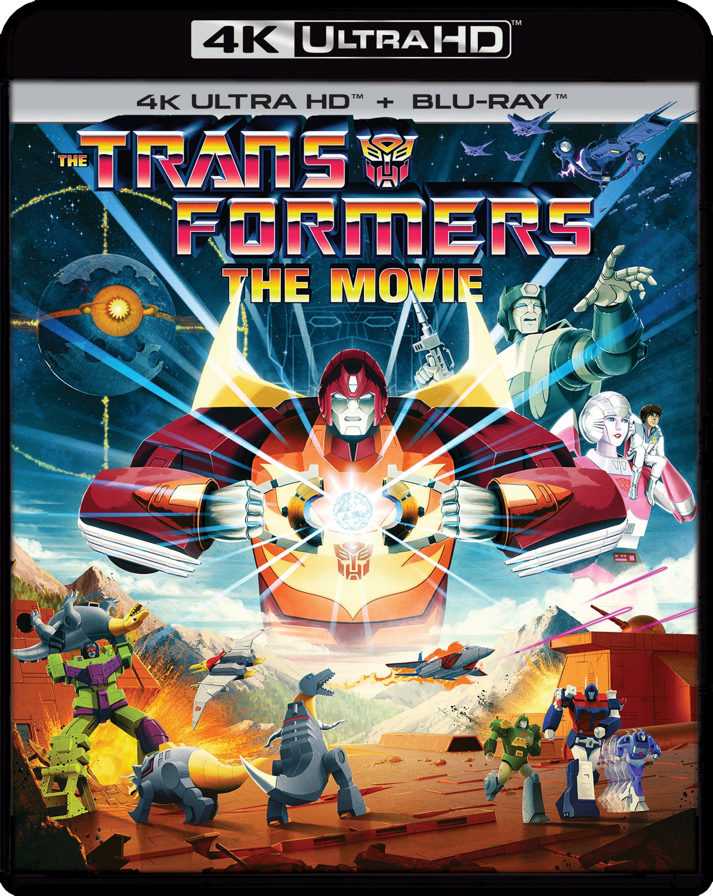 Transformers: The Movie [4K Ultra HD Blu-ray/Blu-ray] cover art