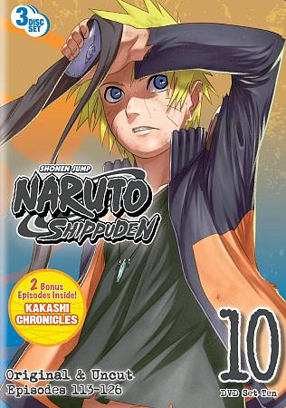 Naruto Uncut - Box Set Vol. 10 cover art