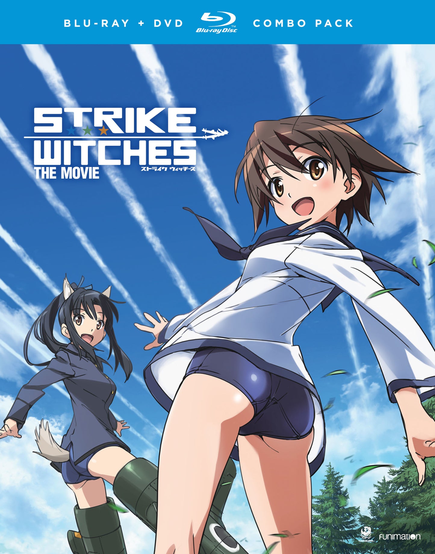 Strike Witches: The Movie [Blu-ray/DVD] [2 Discs] cover art
