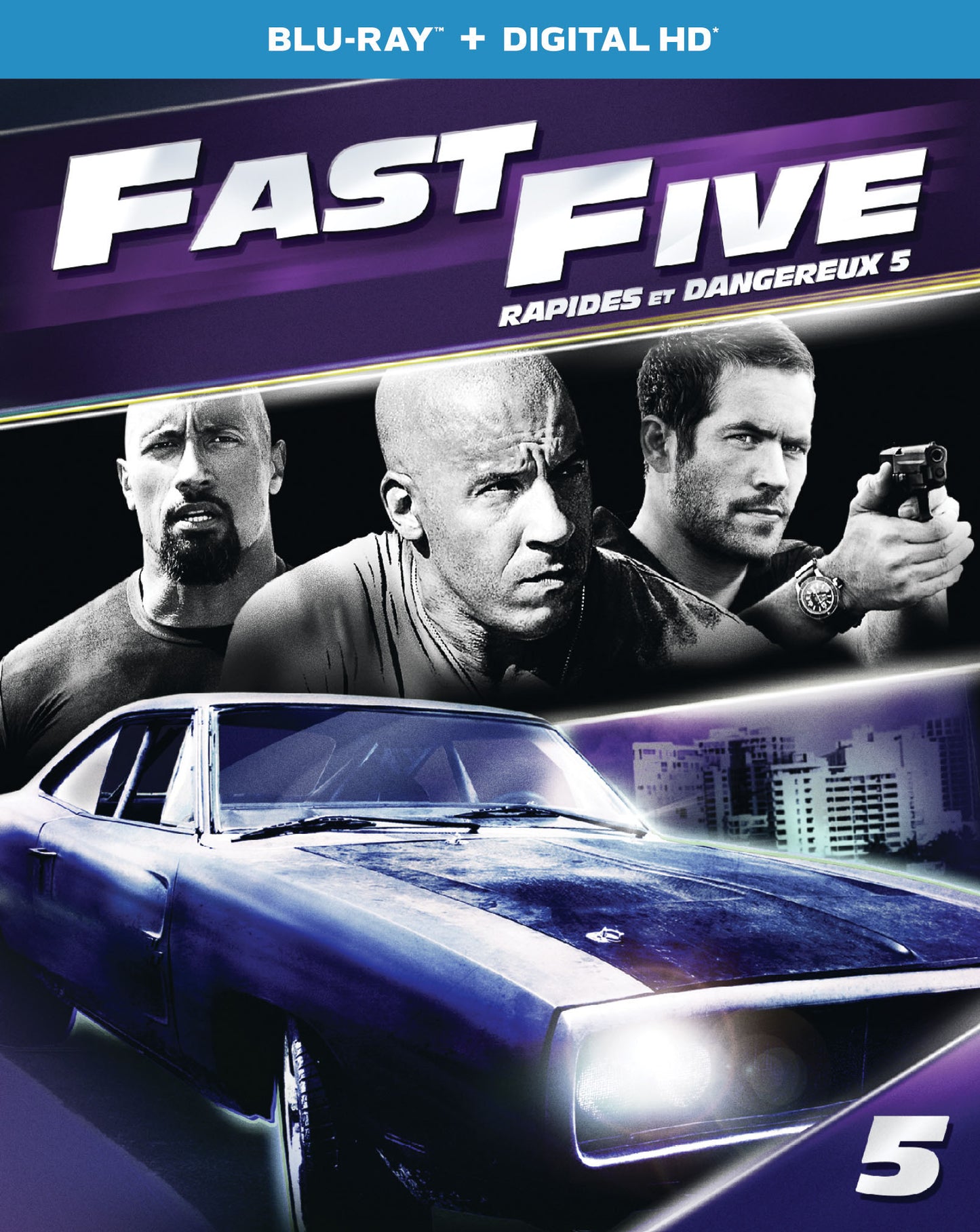 Fast Five [Blu-ray] cover art
