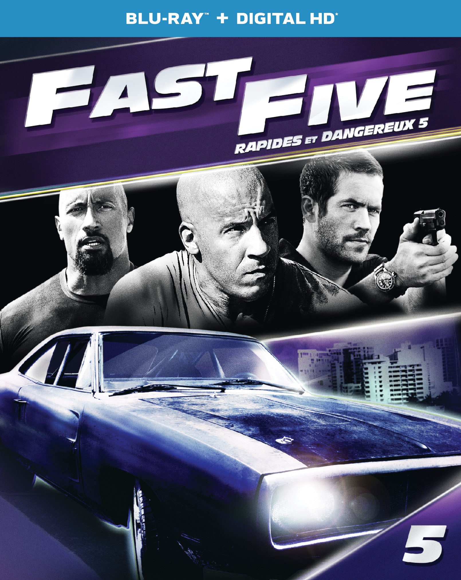 Fast Five [Blu-ray] cover art
