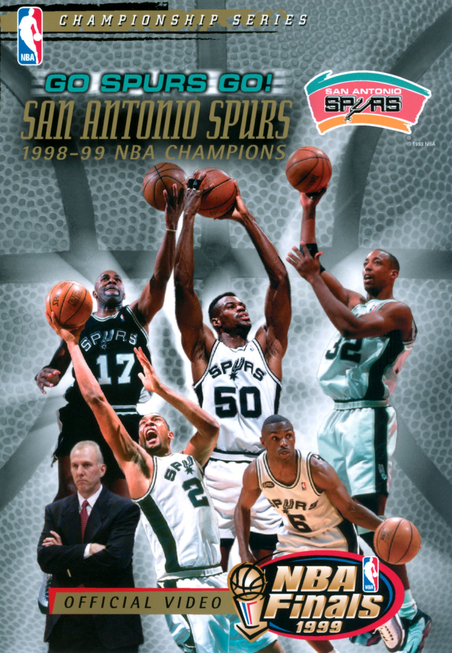 NBA Champions 1999: San Antonio Spurs cover art