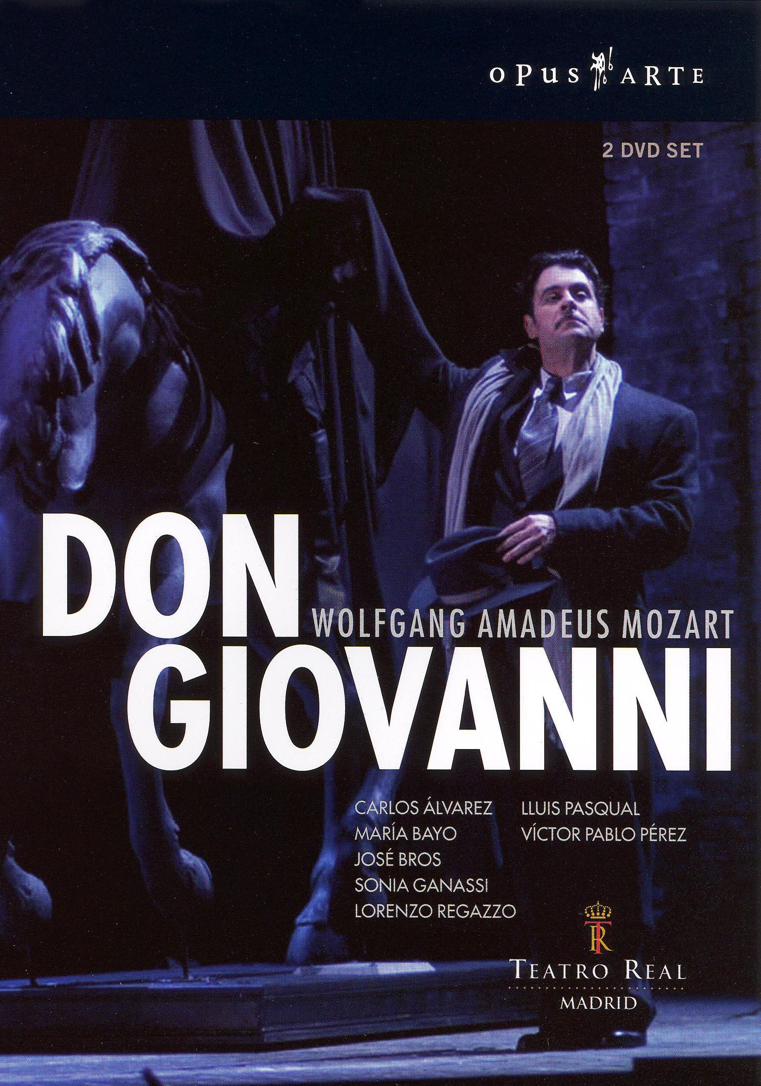 Wolfgang Amadeus Mozart - Don Giovanni (2 Dvd) cover art