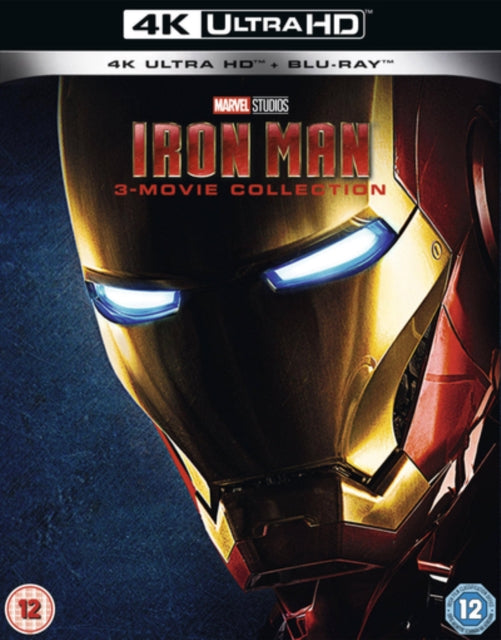 Iron Man Trilogy - Iron Man / Iron Man 2 / Iron Man 3 4K Ultra HD + Blu-Ray cover art