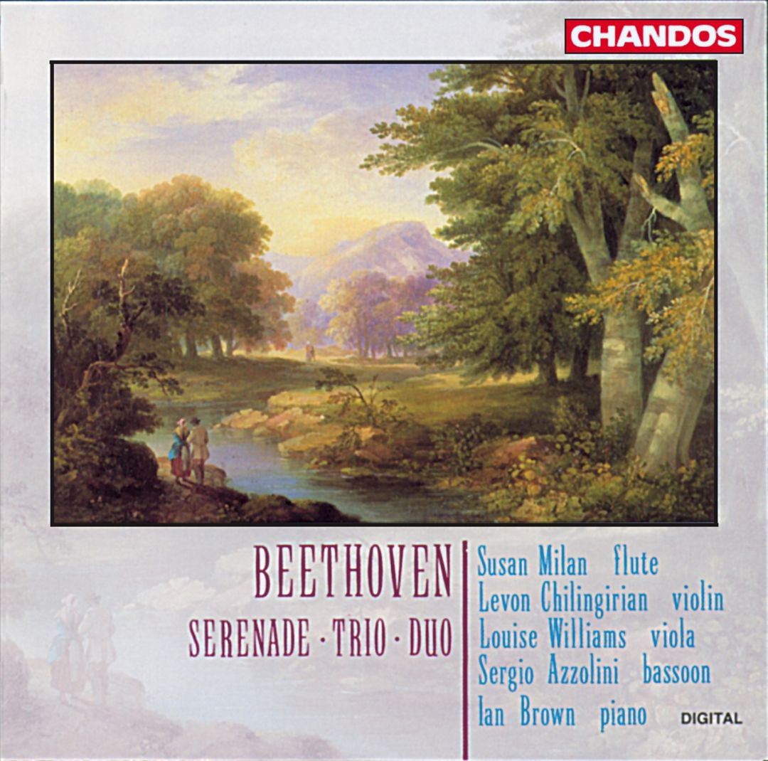 Beethoven: Serenade; Trio; Duo cover art